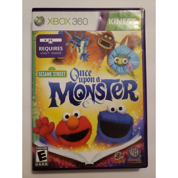 Sesame Street: Once Upon a Monster (Microsoft Xbox 360, 2011) - Picture 1 of 3